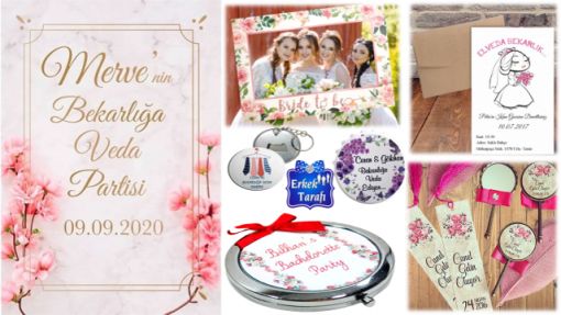 Bekârlığa Veda Organizasyon Baskılı Ürünleri, Erzincan Bekârlığa Veda Organizasyon Ürünleri, Bekârlığa Veda Partisi Aynaları, Bekârlığa Veda Baskılı Açacak Magnet