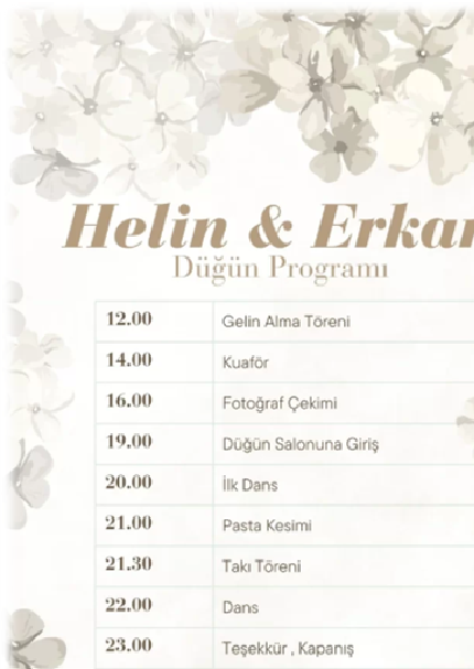 Organizasyon Programı Baskı, Erzincan Organizasyon Program Akışı Baskı, Organizasyon Yönetimi Programı Baskı, Organizasyon Şeması Baskı, Organizasyon Planı ve Davetli Listesi Baskı, Düğün Programı Baskı, Söz Nişan Programı Baskı, Davetli Listesi Baskı, Yemek Mönüsü Baskı, Program Davetiye Baskı, Kurumsal Organizasyon Programı Baskı, Organizasyon Şeması Baskı, Kurumsal Bölümler Baskı, Konuşma Programı Baskı, Program Akış Dokümanı Baskı
