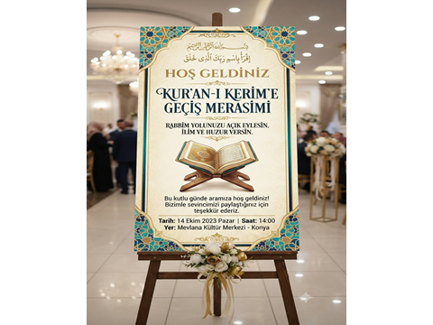 Erzincan Okuma Bayramı Karşılama Panosu, Erzincan Kur’an-ı Kerime Geçiş Merasimi Karşılama Panosu, Erzincan Kurumsal Açılış Töreni Karşılama Panosu, Erzincan Şirket Pikniği Karşılama Panosu, Erzincan Fuar Açılışı Karşılama Panosu, Erzincan Kermes Açılışı Karşılama Panosu, Erzincan TEKNOFEST Festivali Karşılama Panosu, Erzincan TÜBİTAK Bilim Şenliği Karşılama Panosu