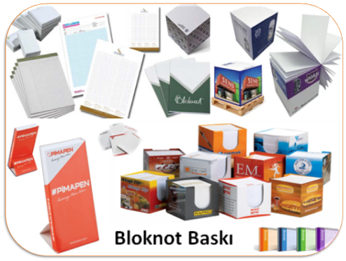 Kurumsal Kimlik Ürünleri Baskı, Kartvizit Baskı, Antetli Kâğıt Baskı, Antetli Zarf Baskı, Pencereli Zarf Baskı, Logolu Zarf Baskı, Logolu Kâğıt Baskı, Cepli Dosya Baskı, Takvim Baskı, Ajanda Baskı, Bloknot Baskı, Logolu Bloknot Baskı, İrsaliye Baskı, Masa Takvimi Baskı, Yapışkanlı Kâğıt Baskı, Kitap Ayracı Baskı, Defter Baskı