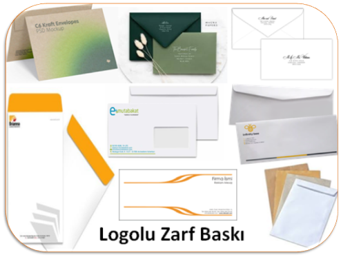 Kurumsal Kimlik Ürünleri Baskı, Kartvizit Baskı, Antetli Kâğıt Baskı, Antetli Zarf Baskı, Pencereli Zarf Baskı, Logolu Zarf Baskı, Logolu Kâğıt Baskı, Cepli Dosya Baskı, Takvim Baskı, Ajanda Baskı, Bloknot Baskı, Logolu Bloknot Baskı, İrsaliye Baskı, Masa Takvimi Baskı, Yapışkanlı Kâğıt Baskı, Kitap Ayracı Baskı, Defter Baskı