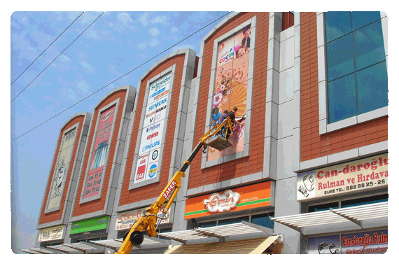 Dış Mekan Cam Giydirme One Way Vision