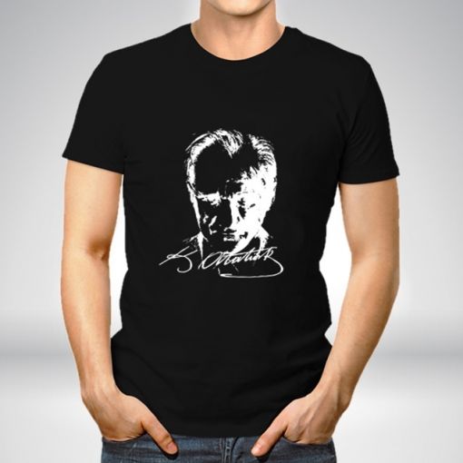Atatürk Baskılı Siyah Tişört, Samsun Atatürk Baskılı Siyah Tişört, Bafra Atatürk Baskılı Siyah Tişört, Alaçam Atatürk Baskılı Siyah Tişört,
