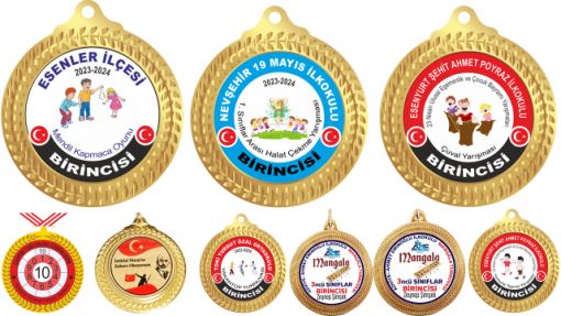 Geleneksel Çocuk Oyunları Madalyası,Erzincan Geleneksel Çocuk Oyunları Madalyası, Yakan Top Yarışması Madalyası, Sek Sek Yarışması Madalyası, Sandalye Kapmaca Madalyası, Mendil Kapmaca Madalyası, Çuval Yarışı Madalyası, İp Atlama Madalyası, yumurta Yarışı Madalyası, Yağ Satarım Bal Satarım Madalyası, Halat Çekme Yarışı, Yakan Top Madalyası, İstop Madalyası,